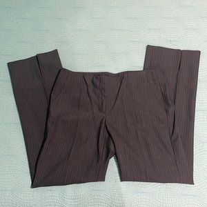 Theory Wool Pinstriped Pants *Shorten*